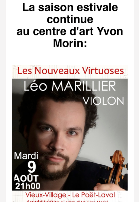 Centre d’Art Yvon MORIN (en drôme provençale) 9 et 21 Août 2022.