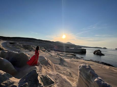 Sarakiniko Une semaine à Milos en Grèce