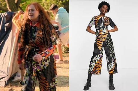 High School Musical : The Musical : The Series : Ashlyn’s jumpsuit in bright mixed print  in S3E03