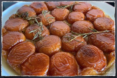 Tarte tatin à l’abricot