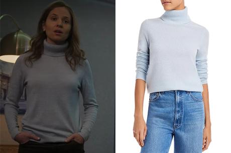 AU SERVICE DU PASSÉ : le pull bleu de Jenny dans le premier épisode