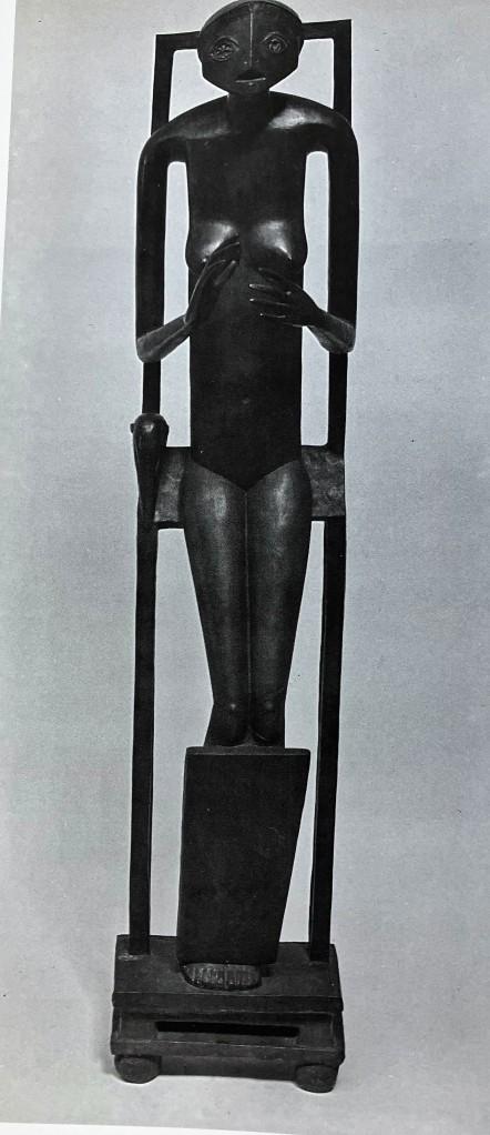 Alberto Giacometti  » L’Objet invisible  » Mains tenant le vide – année 1934.