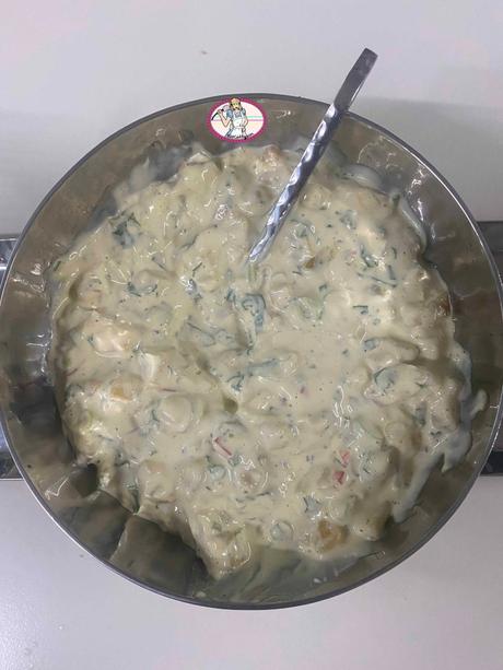 Les croquettes au crabe et leur mayonnaise à la mangue Les croquettes au crabe et leur mayonnaise à la mangue