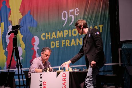 Les demi-finales aller du championnat de France d'échecs