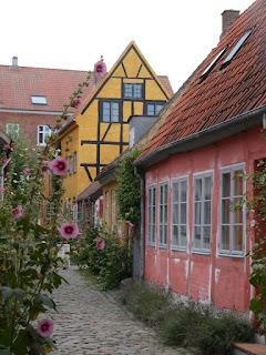 Les maisons médiévales d'Helsingor
