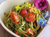 Salade courgette pleine saveurs (Vegan)