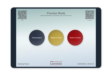 Gérez tous les équipements d’une salle de réunion depuis votre smartphone grâce à Lightware
