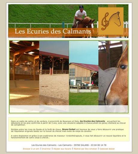 Apercu du site www.equitation-salans.fr