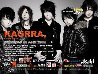 Prochainement : Kagrra,