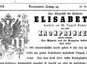 août 1858 Naissance prince héritier Roddolphe Habsbourg Laxenburg