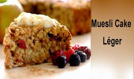 Muesli cake léger ww