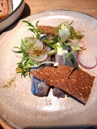 Harengs, compotée d'oignons © Patrick Faus