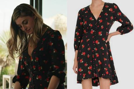 UN SI GRAND SOLEIL : la robe à fleurs de Davia dans l’épisode 961