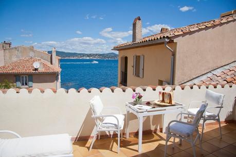 Vue hôtel La Ponche Saint-Tropez