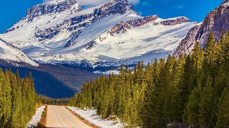 Le monde - paysages enneigés