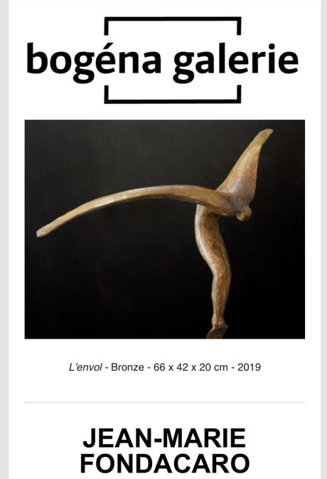 Bogéna Galerie – « L’ange de la  baie » vernissage le 1er Septembre 2022. à Saint Paul de Vence.