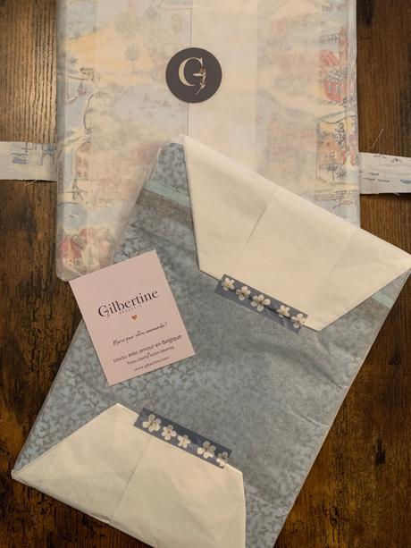 [PARTENARIAT LIVRESQUE] Découvrez Gilbertine, fabrication artisanale belge de pochettes livresques en tissu !