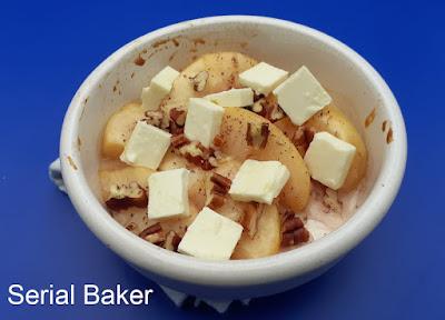 Pêche rôtie à la feta