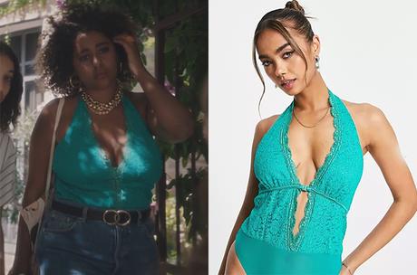 ICI TOUT COMMENCE : le body émeraude de Billie dans l’épisode 476 ICI TOUT COMMENCE : le body émeraude de Billie dans l’épisode 476