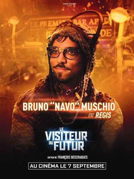 Affiches personnages pour Le Visiteur du Futur de François Descraques