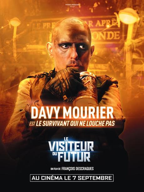 Affiches personnages pour Le Visiteur du Futur de François Descraques