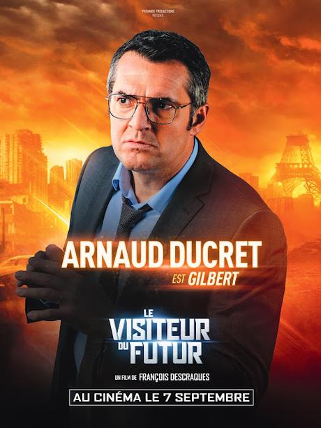 Affiches personnages pour Le Visiteur du Futur de François Descraques