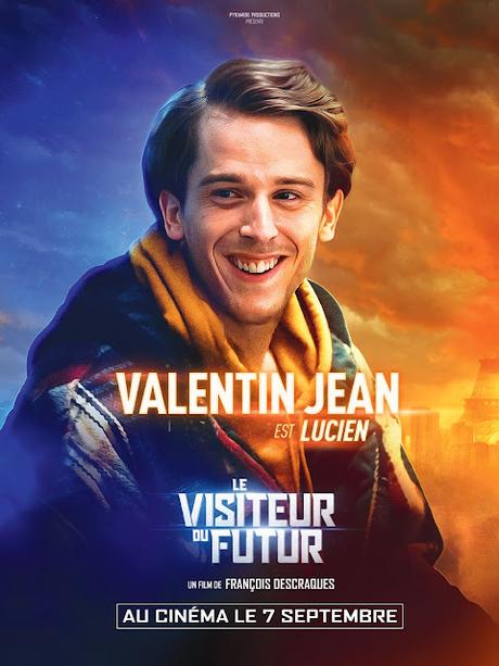 Affiches personnages pour Le Visiteur du Futur de François Descraques