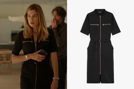 UN SI GRAND SOLEIL : la robe noire de la juge Alphand dans l’épisode 969