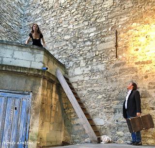 Camus-Casarès, mis en scène par Elisabeth Chailloux dans le Jardin de Fogasses (Avignon 2022)