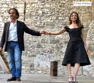 Camus-Casarès, mis en scène par Elisabeth Chailloux dans le Jardin de Fogasses (Avignon 2022)