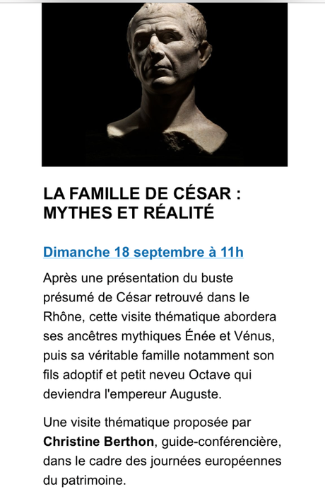 Musée departemental d’Arles – journées du Patrimoine- 17/18 Septembre 2022.