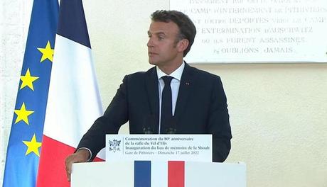 Emmanuel Macron à Pithiviers, en guerre contre les falsifications de l’histoire