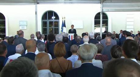 Emmanuel Macron à Pithiviers, en guerre contre les falsifications de l’histoire