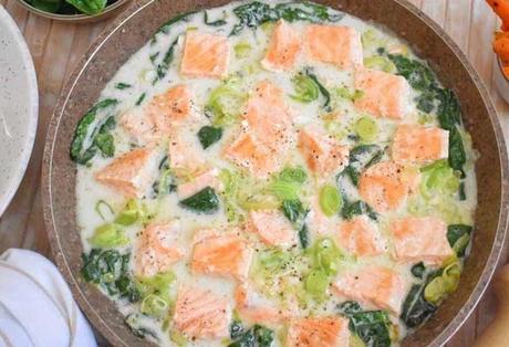 Ragoût de Saumon aux Poireaux ww