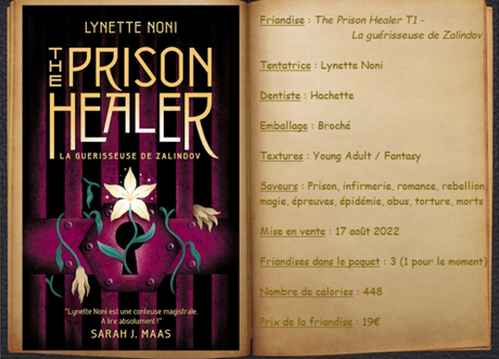 The Prison Healer T1 - La guérisseuse de Zalindov - Lynette Noni
