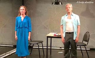 Les passagers, mise en scène de Laurent Capelutto, au Théâtre du Chêne noir (Avignon 2022)