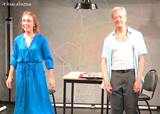 Les passagers, mise en scène de Laurent Capelutto, au Théâtre du Chêne noir (Avignon 2022)