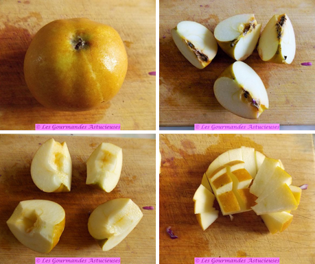 Salade de chou rouge, pommes et noix (Vegan) Salade de chou rouge, pommes et noix (Vegan)