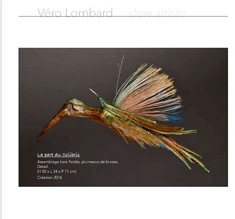 Galerie Julie Anne B.  Exposition Véro Lombard 9/24 Septembre 2022. à Jargeau (45)