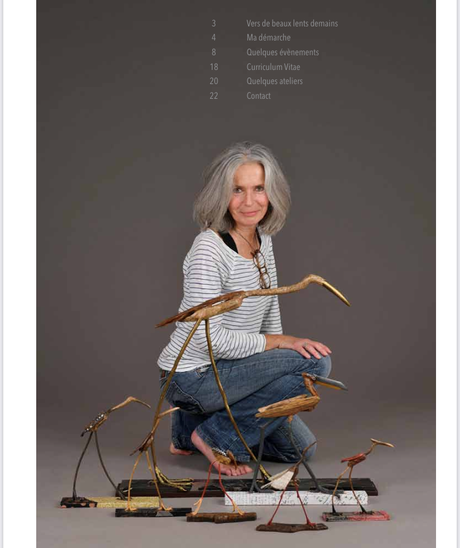 Galerie Julie Anne B.  Exposition Véro Lombard 9/24 Septembre 2022. à Jargeau (45)