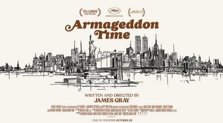 Affiche teaser US pour Armageddon Time de James Gray Affiche teaser US pour Armageddon Time de James Gray