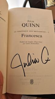 La chronique des Bridgerton #6 Fransceca de Julia Quinn