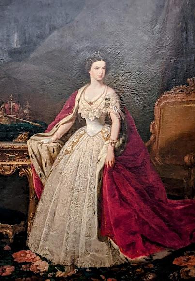 Portrait de l'impératrice Elisabeth d'Autriche par Giuseppe Sogni — Palazzo Pitti, Firenze