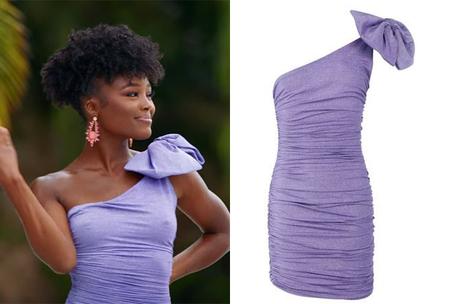 DATED & RELATED : Melinda’s lilac dress in S1E01