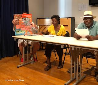 Lecture des 7 Métamorphoses de Mytho de Caya Makhele (Avignon 2022) Lecture des 7 Métamorphoses de Mytho de Caya Makhele (Avignon 2022)