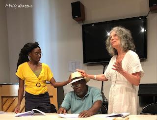 Lecture des 7 Métamorphoses de Mytho de Caya Makhele (Avignon 2022) Lecture des 7 Métamorphoses de Mytho de Caya Makhele (Avignon 2022)