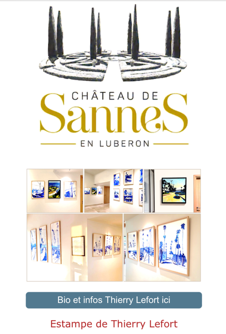 Thierry Lefort  Automne 2022. Samedi 17/09/2022. Château de Sannes.