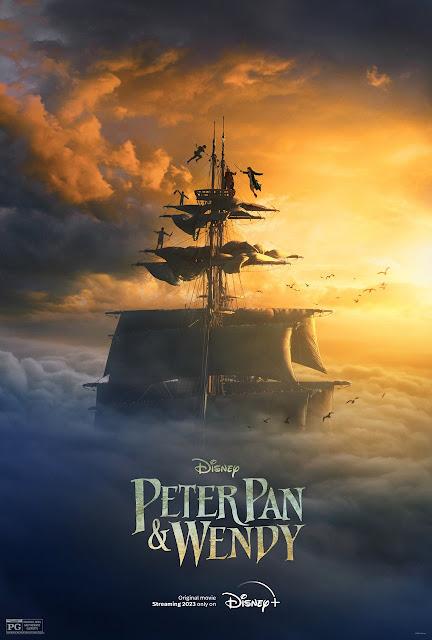 Affiche teaser US pour Peter Pan & Wendy de David Lowery Affiche teaser US pour Peter Pan & Wendy de David Lowery