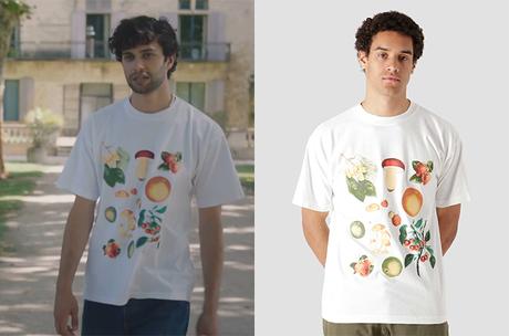 ICI TOUT COMMENCE : le t-shirt fruits et champis de David dans l’épisode 484