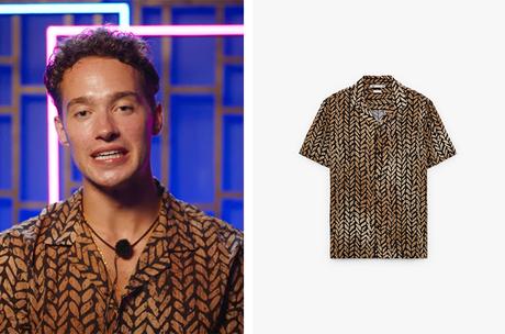 DATED & RELATED : Joey’s leaf print shirt in S1E01